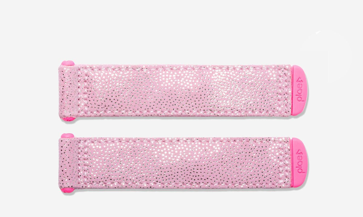 shimmer suede - pink