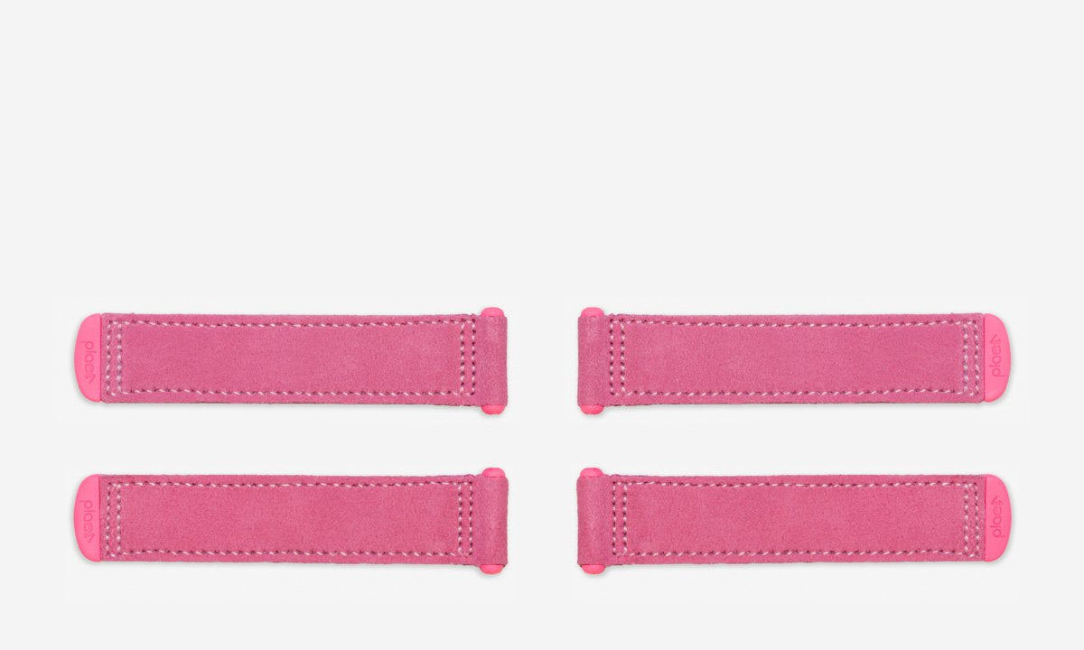 suede - pink (4 pack)