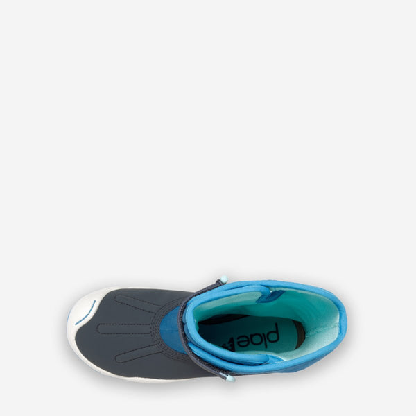 Thandi Spinner Blue PLAE Kids Waterproof Boots