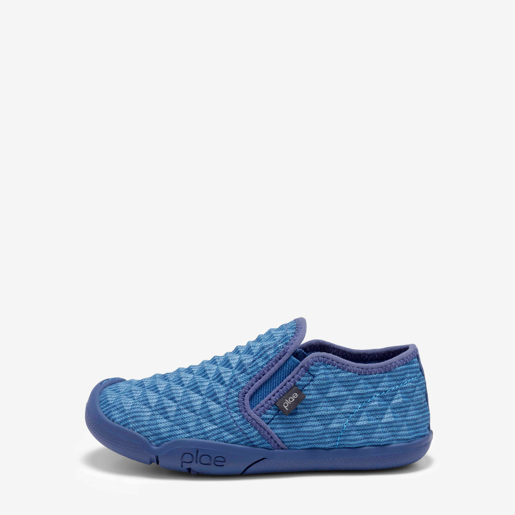 Migi Spinner Blue 3D Prism - PLAE Kids Shoes - Slip-on Sneakers display picture 1