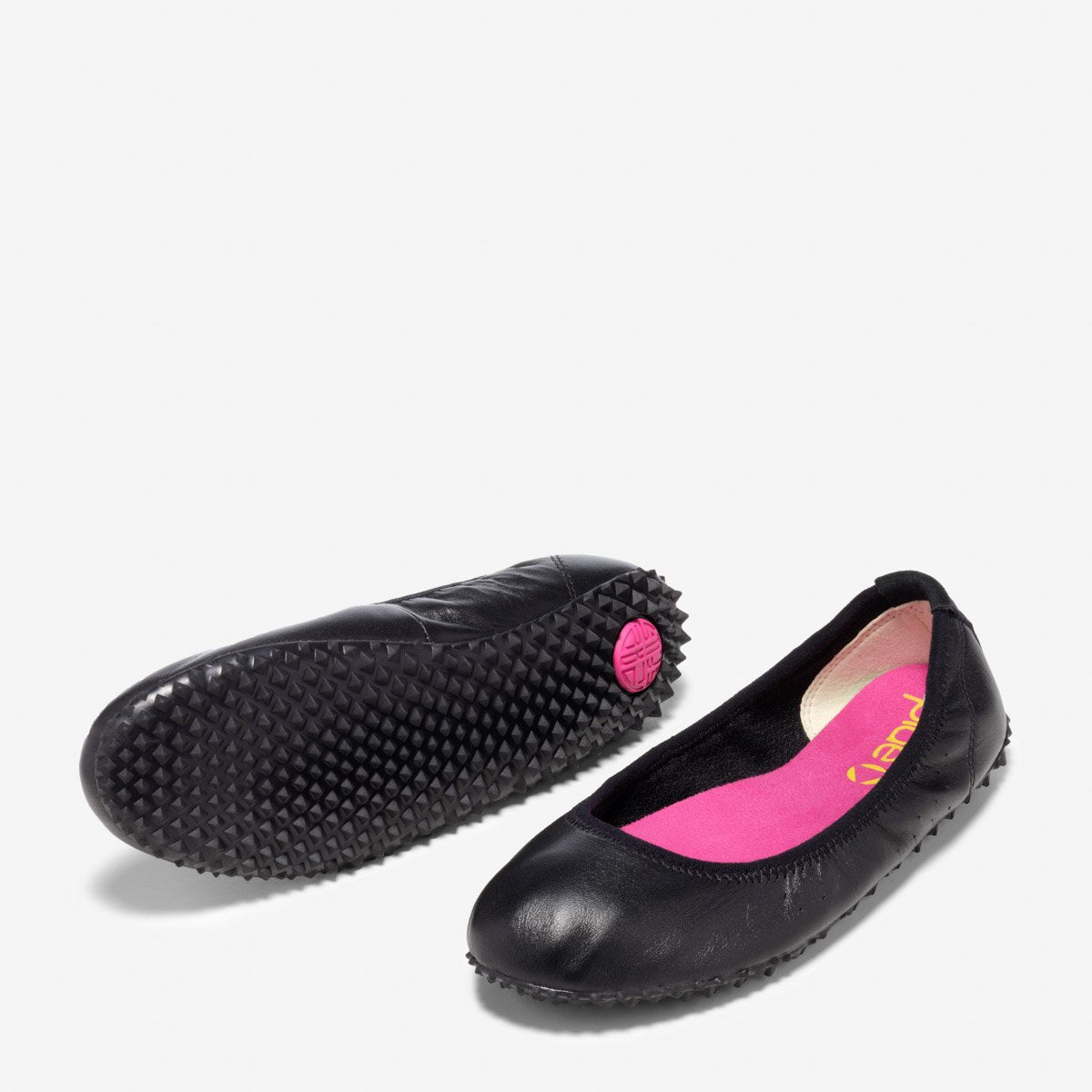 Crosby Black Flats - PLAE Shoes